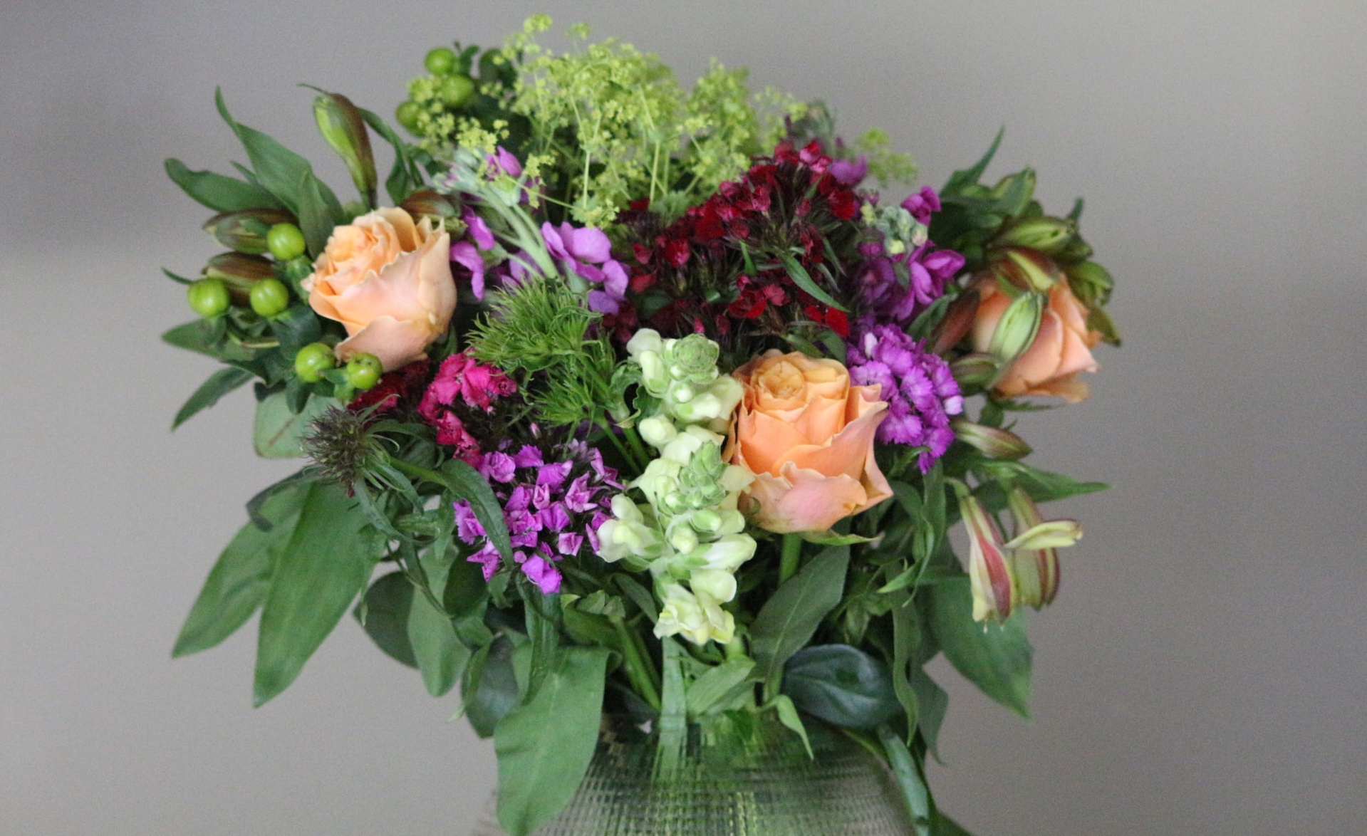 Красивый букет маме