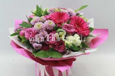 Букет с герберой «Цветотерапия»