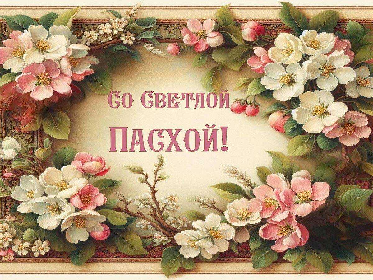 Поздравление со Светлым Праздником Пасхи